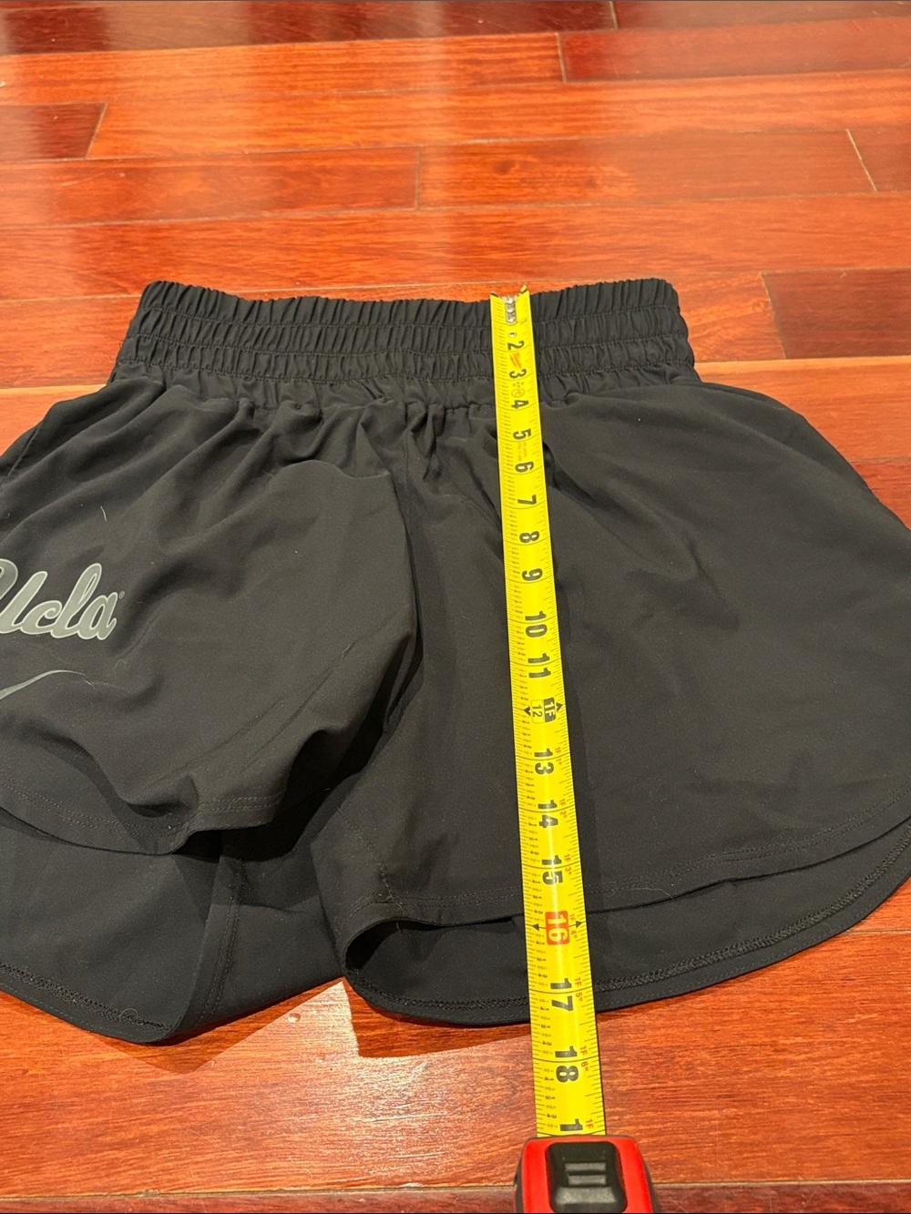 Nike Women's Med Black UCLA Athletic Running Shorts Dri Fit Gorpcore Adventure - Picture 6 of 8